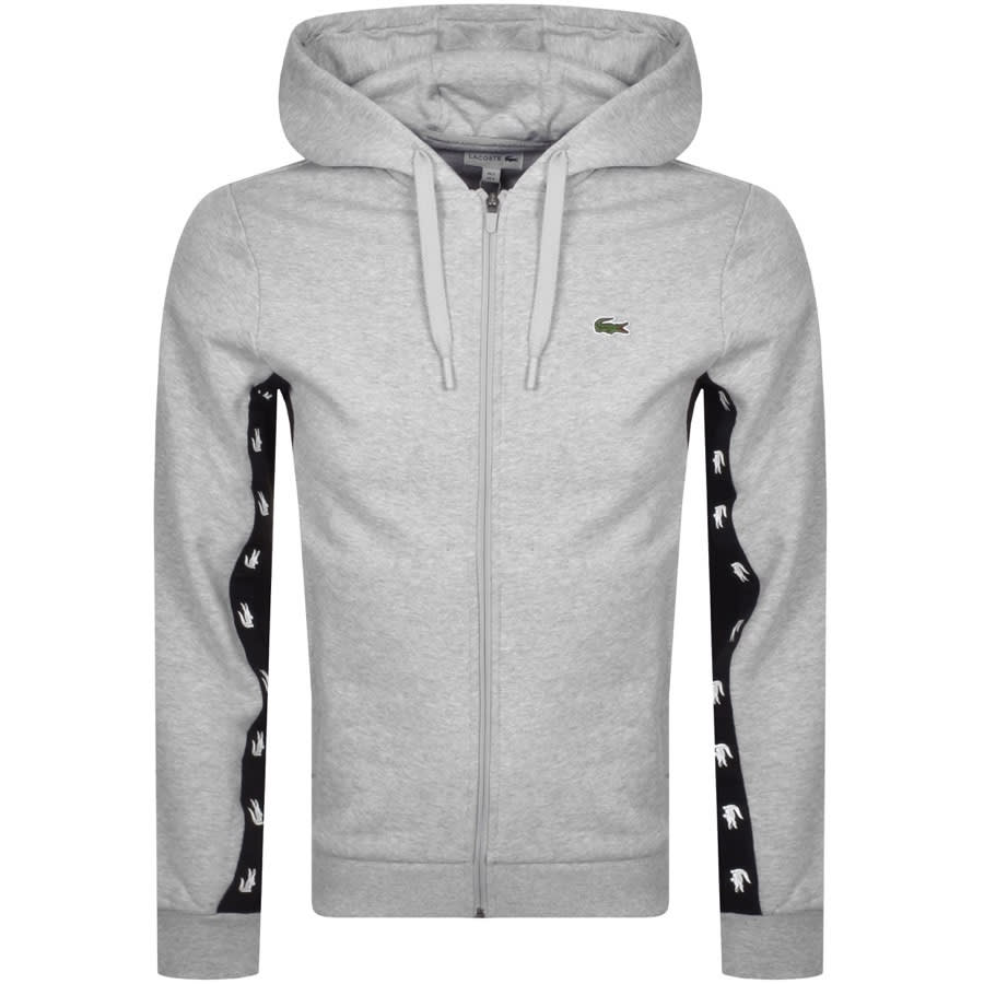 Alternative Image for ProductLacoste Logo Tracksuit Grey2